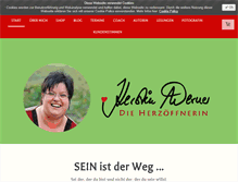 Tablet Screenshot of kerstin-werner.de